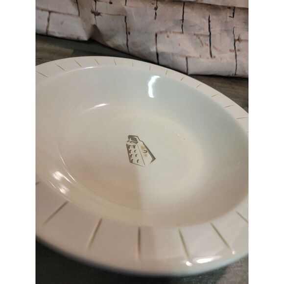 Pottery Barn pasta prep‎ cheese grater Bowl plate ceramic - Picture 3 of 6